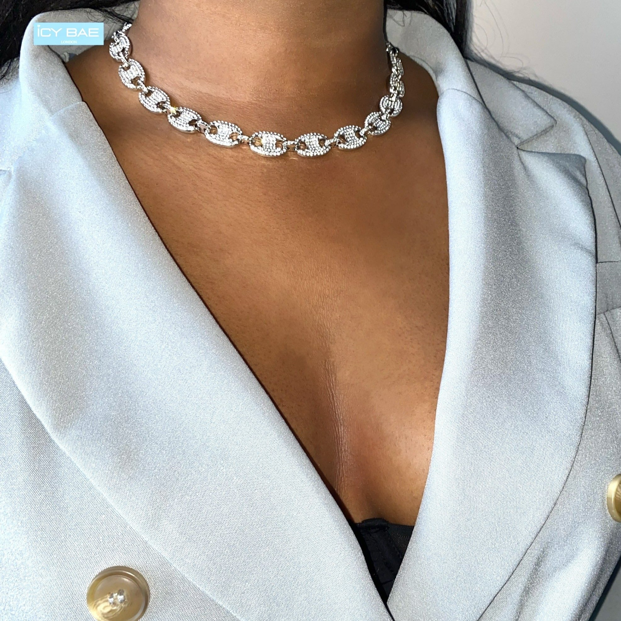 Layala Diamond Necklace by Hibaa | Local UK Jewelry and Accessories – Hibaa  Online Jewellery Store UK